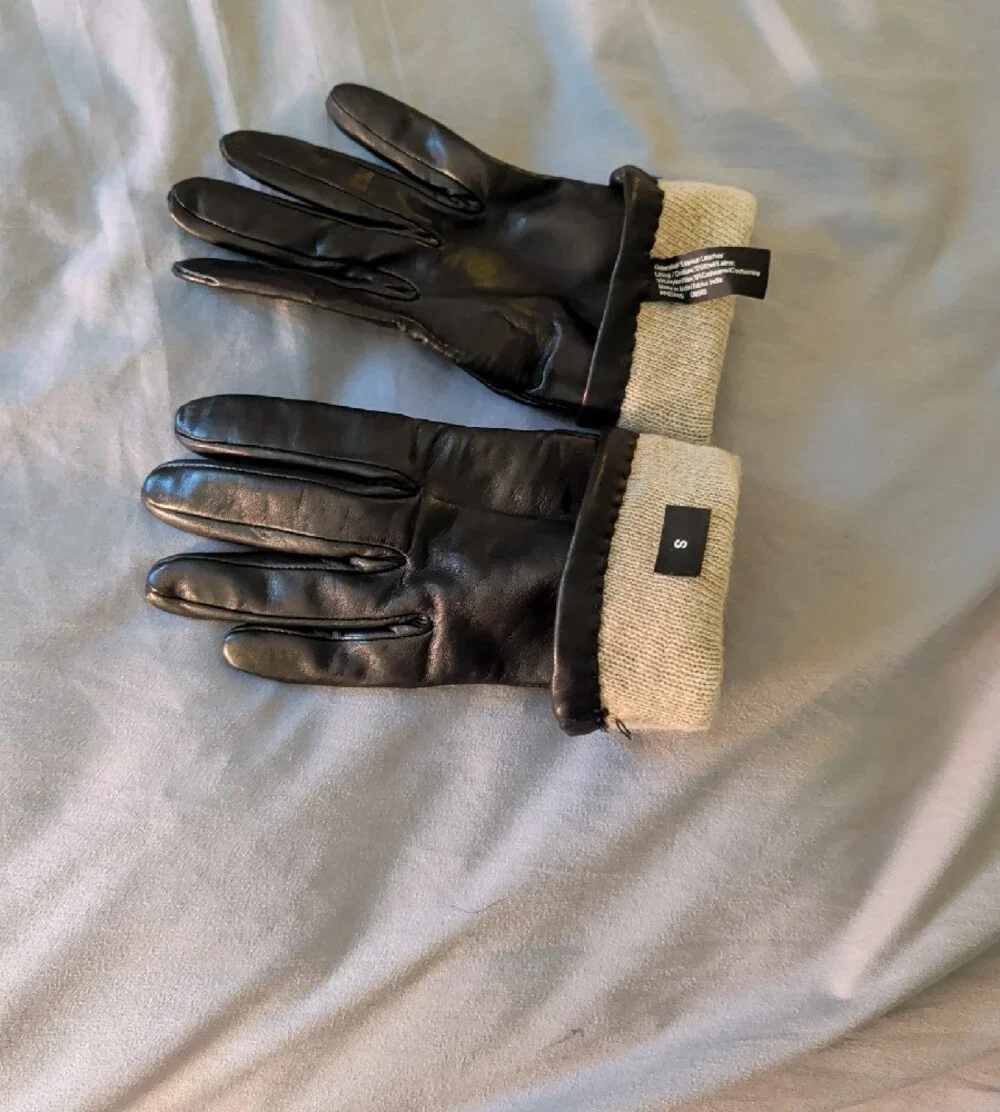 Classic Men's Ladies Leather Gloves